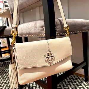 Tory Burch Crème handbag